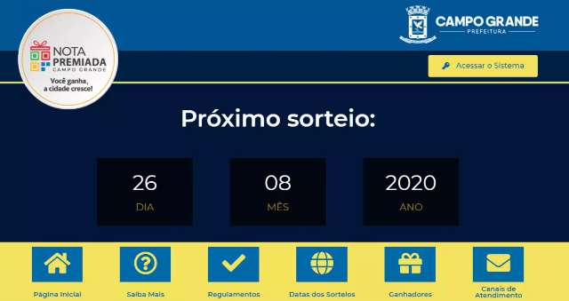 Prefeitura divulga ganhadores de 3&ordm; sorteio e marca pr&oacute;ximo para 26 de agosto 