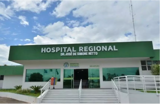 Hospital Regional Dr. José de Simone Netto, localizado em Ponta Porã. (Foto: Divulgação)