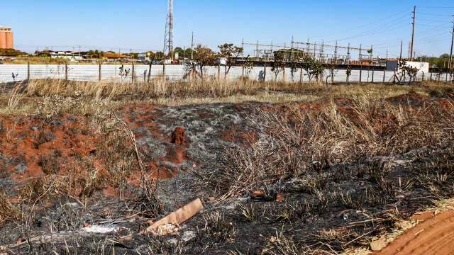 Campo Grande registrou 18 focos de inc&ecirc;ndio em vegeta&ccedil;&atilde;o em 24 horas