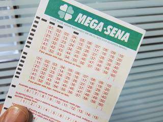 Imagem de aposta na Mega-Sena, que nã próxima semana sorteia R$ 11 milhões. (Foto: Divulgação)