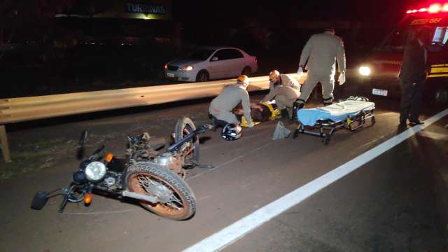M&eacute;dicos conseguem reconstruir perna de motociclista atropelado em racha