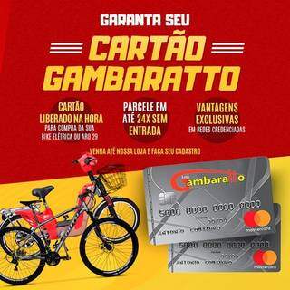 Cartão Gambaratto. (Foto: Divulgação)