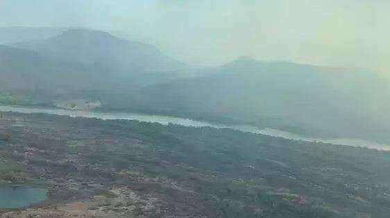 Com focos controlados, brigadistas partem em retirada da Serra do Amolar 