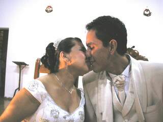 Casal se conheceu em 2001 e se casou em 2006 (Foto:Arquivo Pessoal)