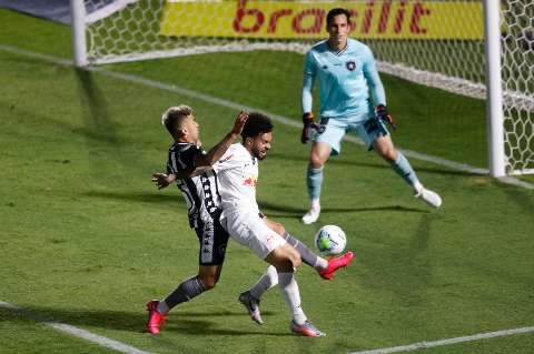 Bragantino e Botafogo não saem do empate em 1 a 1 no Brasileirão 