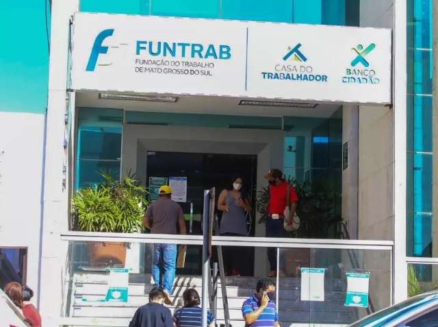 Funtrab tem 270 vagas de emprego em Campo Grande nesta quinta-feira 