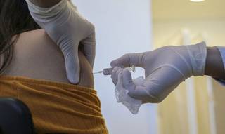 Teste de vacina contra covid-19 (Foto: Divulgação - Governo de SP)