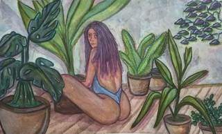 Cores fortes, natureza, corpos nus, são as principais características de Bruna (Foto: Arquivo Pessoal)