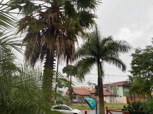 Chove no sul de MS e temperatura despenca a partir de amanh&atilde;