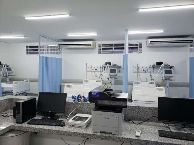 Com taxa crescente de ocupação, Corumbá ativa ala com 18 leitos de UTI