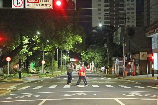 Frio de até 6 °C força melhor taxa de isolamento do mês em Campo Grande