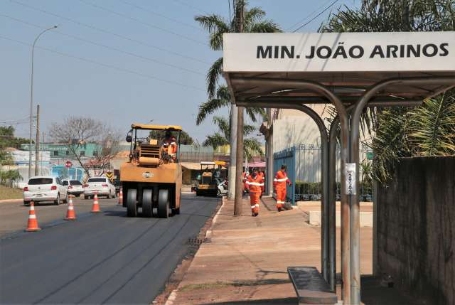 Obras de pavimenta&ccedil;&atilde;o na Jo&atilde;o Arinos devem ser entregues em 30 dias
