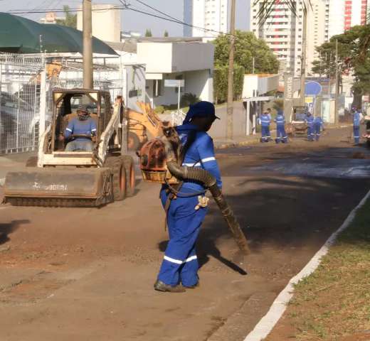 Or&ccedil;ada em R$ 4,5 milh&otilde;es, come&ccedil;a obra para recapear a Avenida Mato Grosso 
