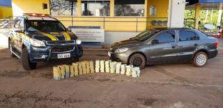 Dois homens s&atilde;o presos com coca&iacute;na avaliada em R$ 16,4 milh&otilde;es na BR-262