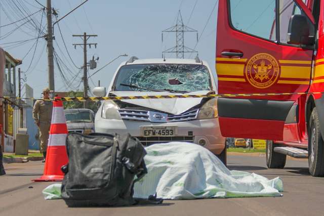 Deficiente visual morre atropelado ao atravessar Avenida Guaicurus 