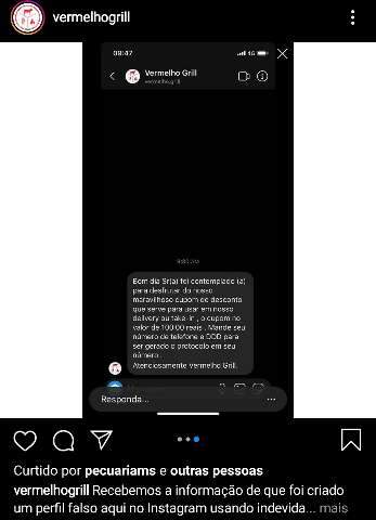Entidade alerta para falso cupom em restaurante da Capital