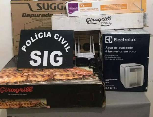 Pol&iacute;cia recupera &ldquo;cozinha completa&rdquo; seis dias ap&oacute;s furto em resid&ecirc;ncia
