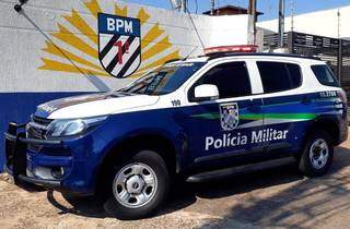 O Primeiro Batalhão da PM em Campo Grande, que tem 104 anos. (Foto: Divulgação)