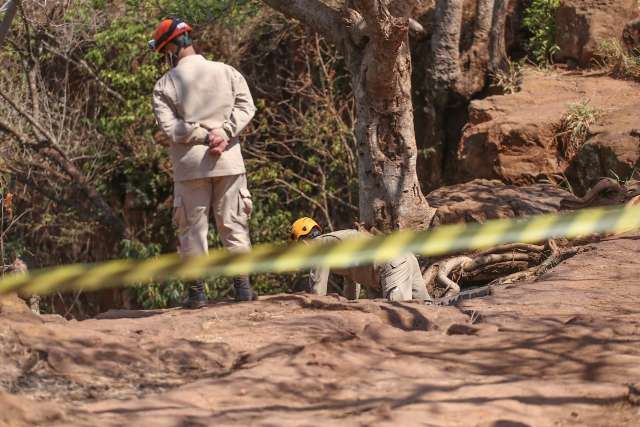 Homem &eacute; encontrado morto na cachoeira do Inferninho