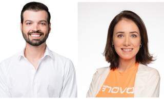 Guto Scarpanti é candidato a prefeito e Priscila Afonso è candidata a vice-prefeita. (Foto: Divulgação)