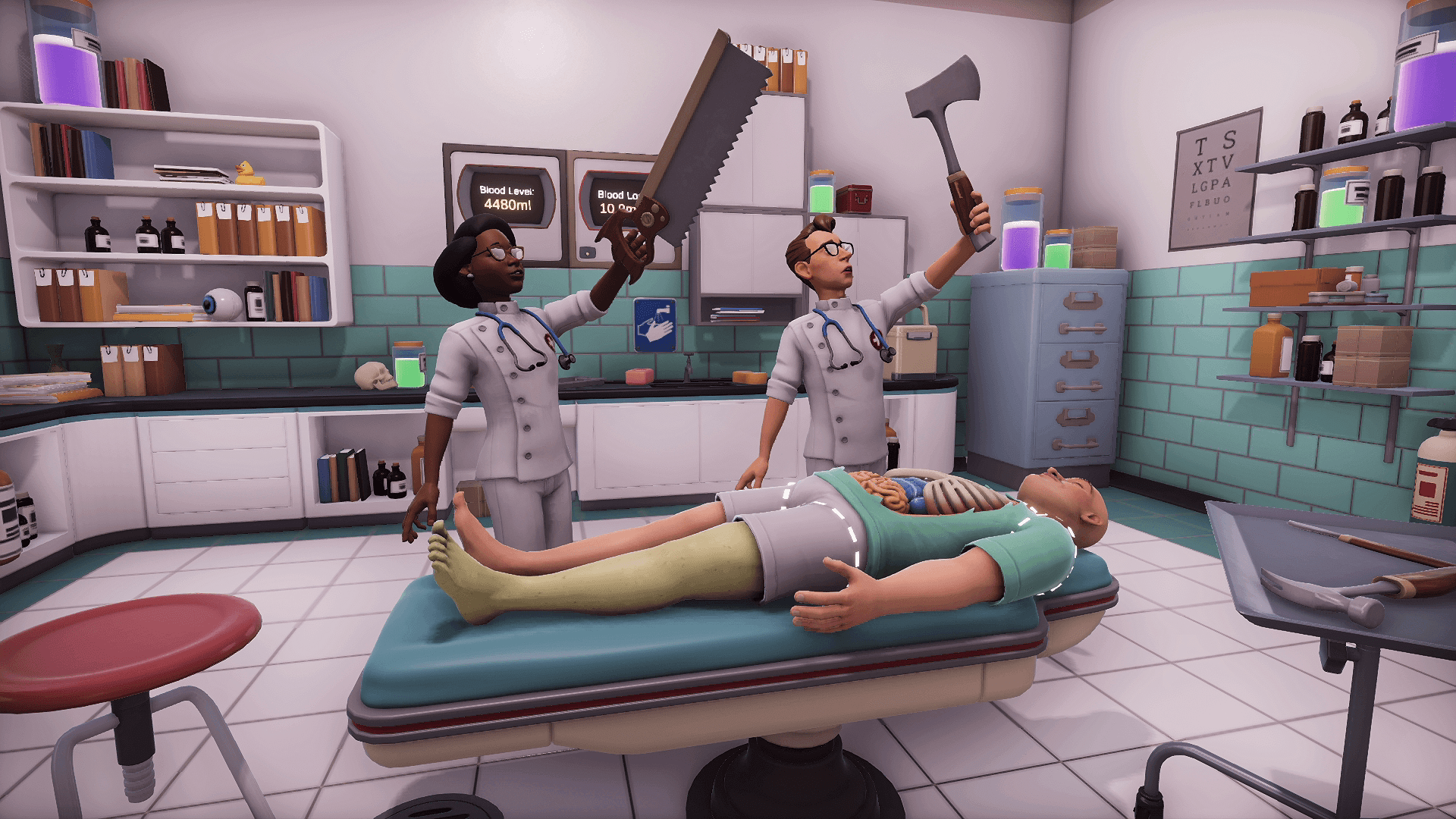 NÃO SEI BRINCAR DE MÉDICO  Surgeon Simulator VR Ep.01 