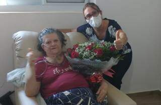Aos 73 anos, Margarida vence a covid-19 mesmo tendo asma, diabetes e hipertens&atilde;o