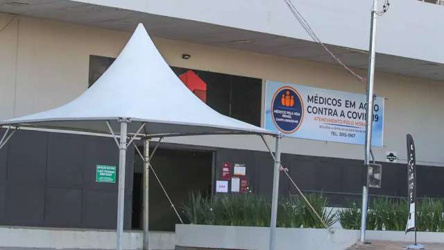 Atendimento para suspeitas de covid-19 em igreja termina nesta sexta-feira