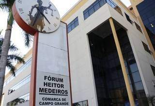 Fórum de Campo Grande onde correu processo (Foto: TJMS)