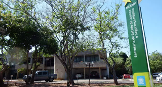 Sede da Secretaria Estadual de Segurança, em Campo Grande (Foto: Divulgação - Sejusp) 