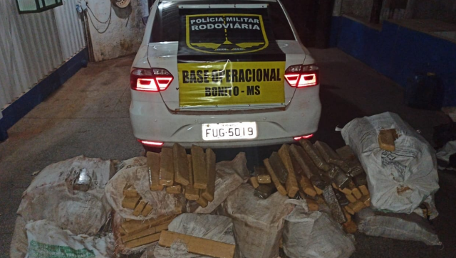 Traficante &eacute; preso com meia tonelada de maconha em pousada 
