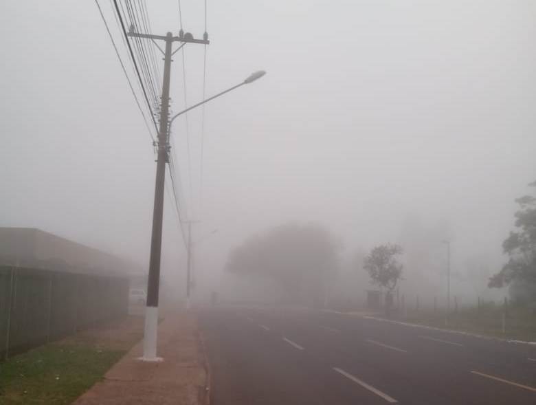 Caiu a temperatura aí pra vocês também? De 39º a tarde, caiu para