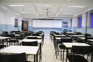 Aulas presenciais para Ensino Fundamental e Médio ainda não têm previsão de retorno. (Foto: Arquivo/Campo Grande News)