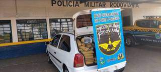Traficante é preso com 250 quilos de maconha que entregaria por R$ 25 mil em MG Traficante é preso com 250 quilos de maconha que entregaria por R$ 25 mil em MG
