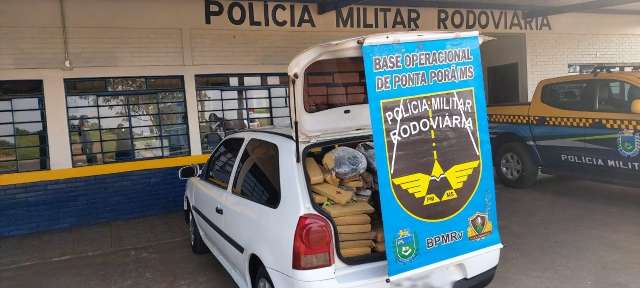 Traficante &eacute; preso com 250 quilos de maconha que entregaria por R$ 25 mil em MG
