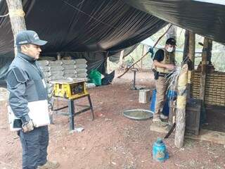 Troca de tiros em fazenda termina com apreens&atilde;o de 3,5 toneladas de maconha