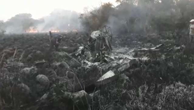 Pol&iacute;cia vai investigar se helic&oacute;ptero que explodiu era usado no tr&aacute;fico