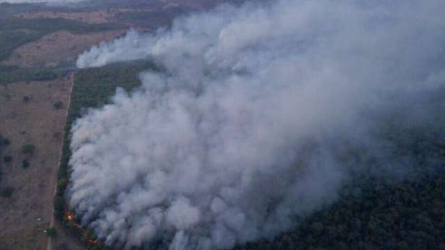 Em 10 dias, inc&ecirc;ndio em &aacute;rea de conserva&ccedil;&atilde;o se torna o maior de MS