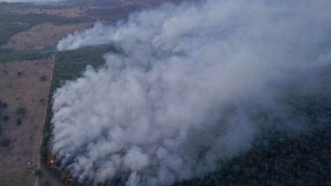 Em 10 dias, incêndio em área de conservação se torna o maior de MS