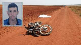 Tratorista encontra jovem morto ao lado de motocicleta em estrada vicinal