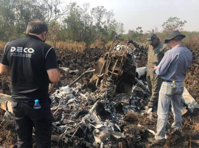 Suspeita &eacute; que inc&ecirc;ndio que fez helic&oacute;ptero explodir foi criminoso