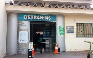 Detran em Corumbá foi uma das unidades afetadas em MS (Foto/Divulgação)