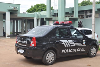 Fachada da 1ª Delegacia de Polícia Civil de Três Lagoas (Foto: Hojemais) 