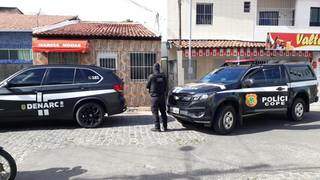 Operação realizada nesta quinta-feira em Aracaju. (Foto: Secretaria de Segurança Pública de Sergipe)