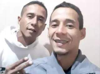 Alexandre e Rafael, gêmeos executados em Campo Grande, têm várias fotos juntos nas redes sociais. (Foto: Reprodução Facebook)