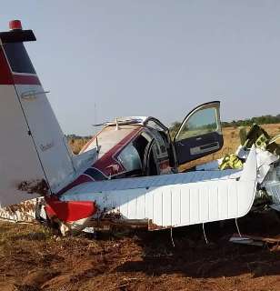Médico pilotava avião durante queda em fazenda de Camapuã