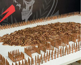 Foram apreendidos 43 quilos de munições que seriam levadas para o Rio de Janeiro (Foto: divulgação / Polícia Civil)