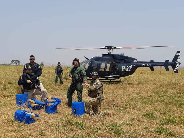 PRF apreende tabletes de maconha e haxixe durante a&ccedil;&otilde;es na fronteira 