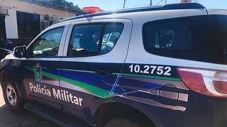 Polícia Militar foi acionada e o suspeito preso em flagrante. (Foto: Divulgação/Polícia Militar)
