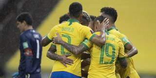  Brasil goleia a Bol&iacute;via por 5 a 0 na estreia das Eliminat&oacute;rias