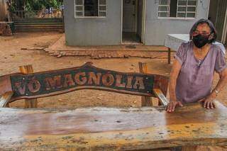 Dona Magnólia, mais conhecida como &#34;vó Magóia&#34;, é a matriarca da família Fogaça (Foto: Marcos Maluf)